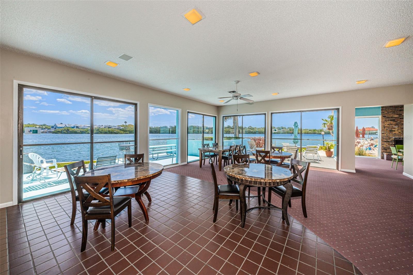 Clubhouse prior to the storms - currently renovating