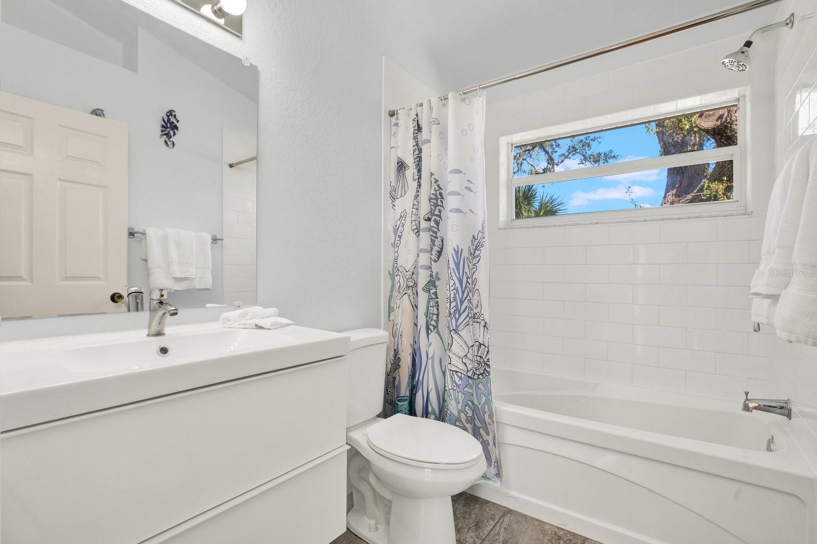 Second floor bathroom.