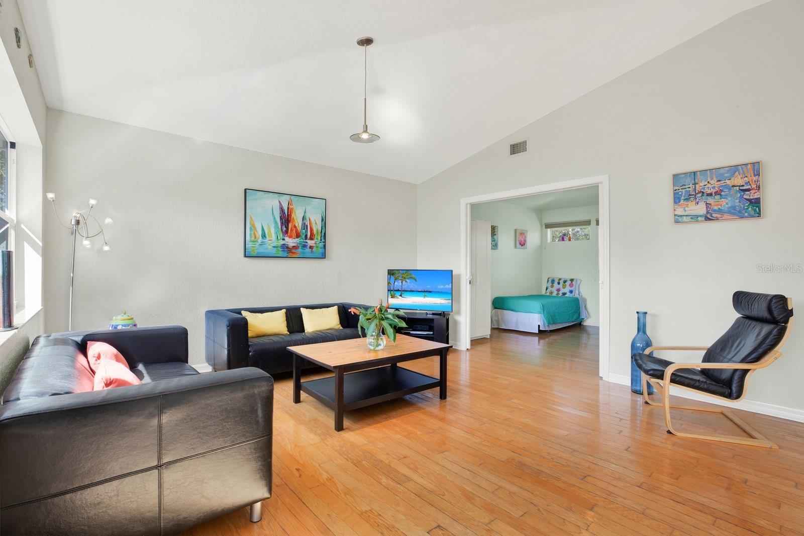 Impressive living room.