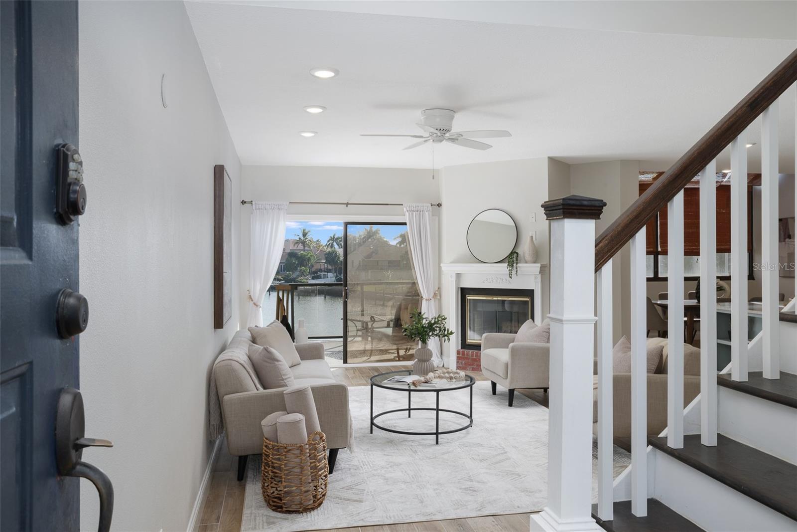 View when Walking in Front Door