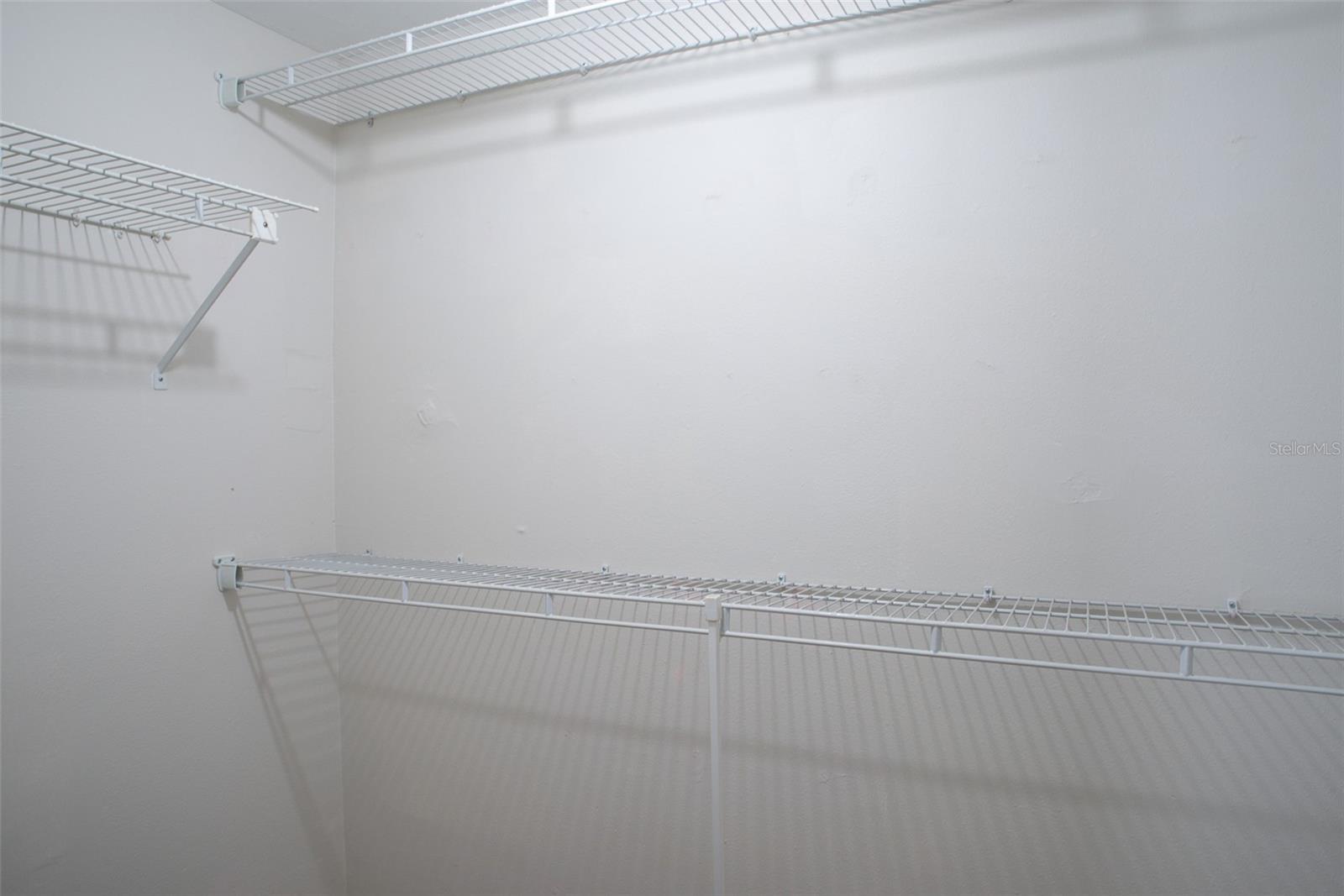 8x4 walk in closet for 2nd Bedroom