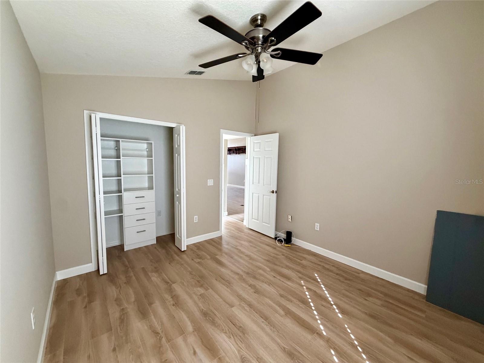 BR # 1  Built in Shelves