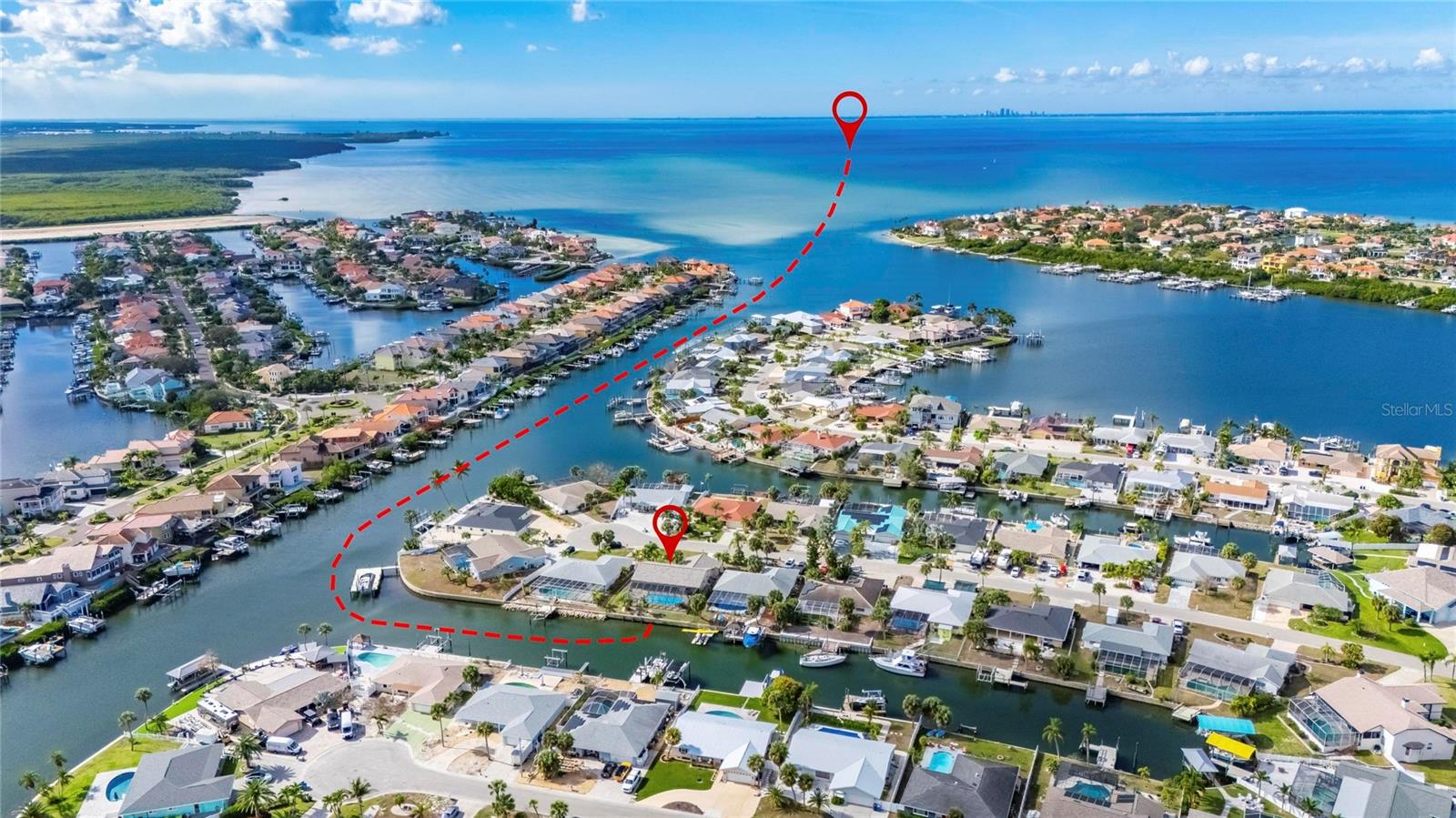 1 turn out to the bay