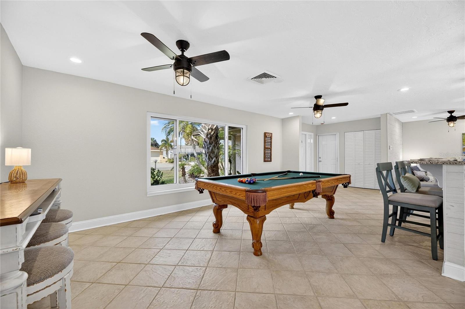 pool table family room