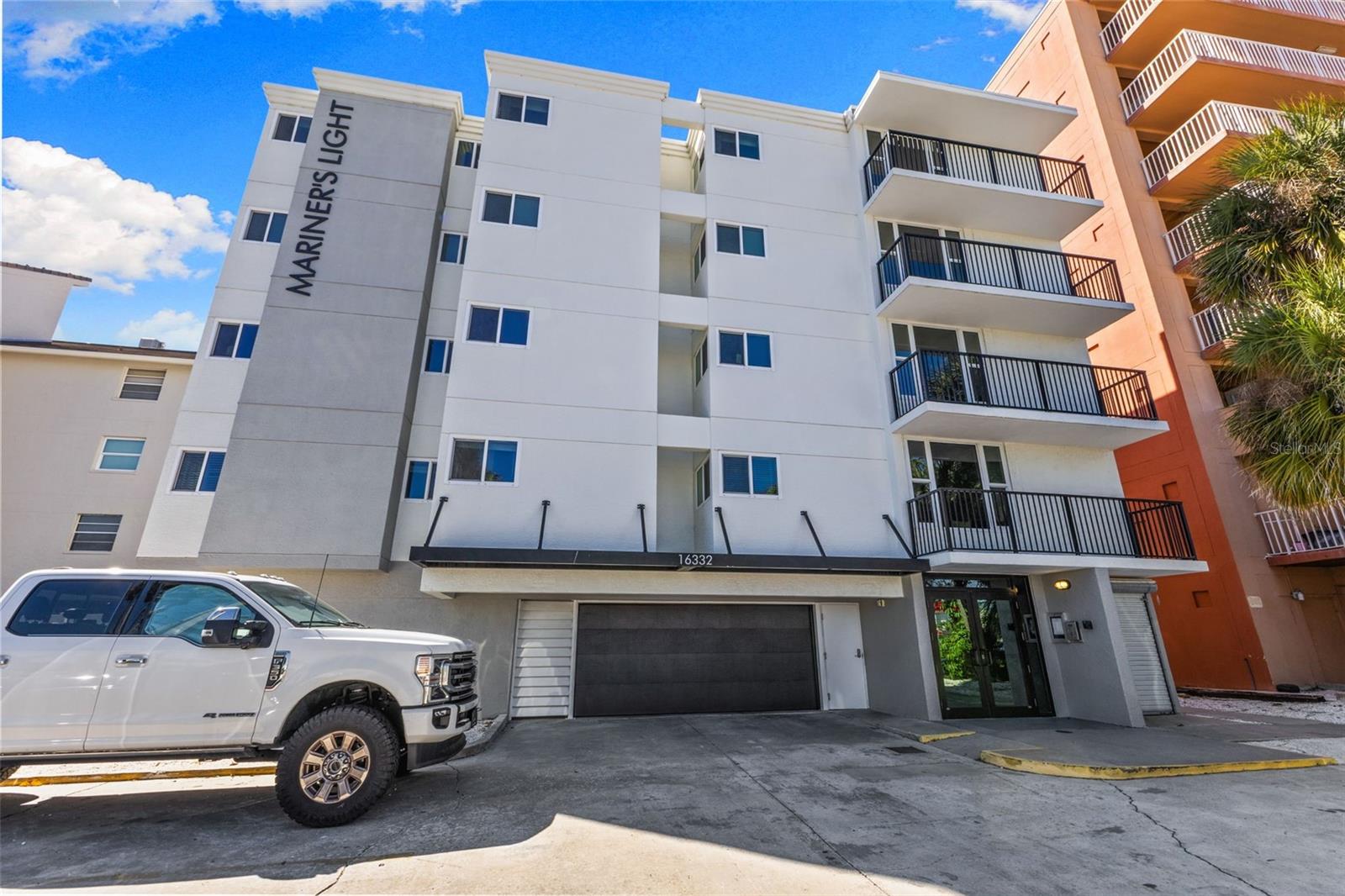 BEACHSIDE VIEW OF THE BUILDING