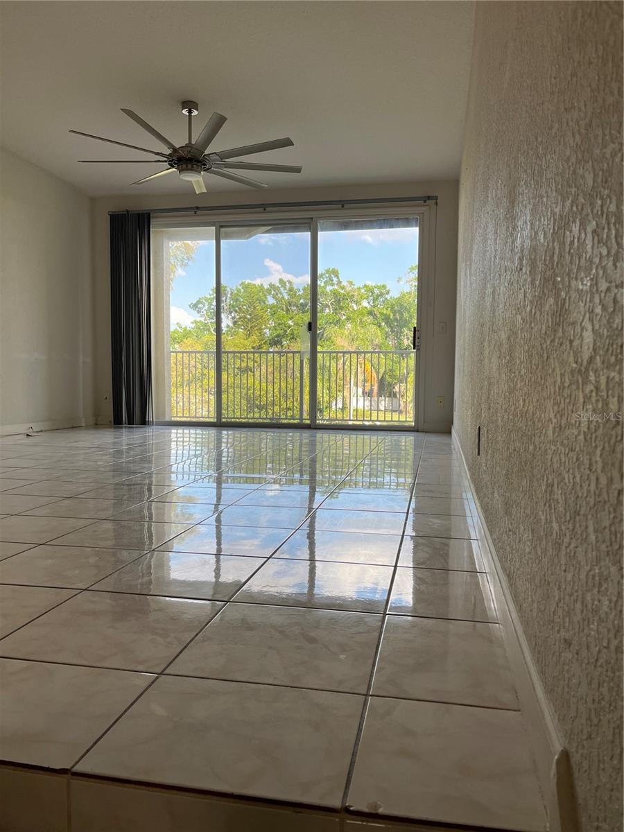 View of 2nd floor patio overlooking the Tampa Bay