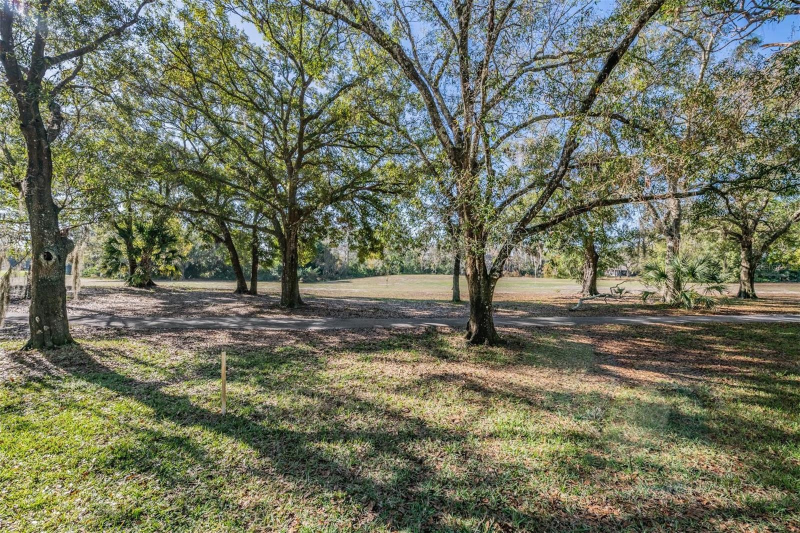 View Golf Course from back screened in Porch