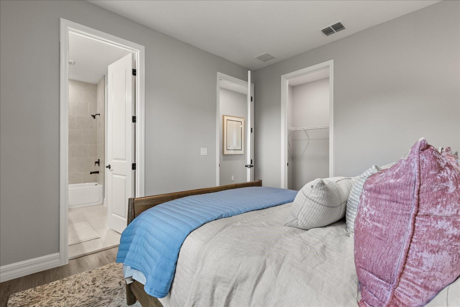 Not the actual home. Photos are of a similar floorplan. Interior/Exterior colors and features may vary. Staged.