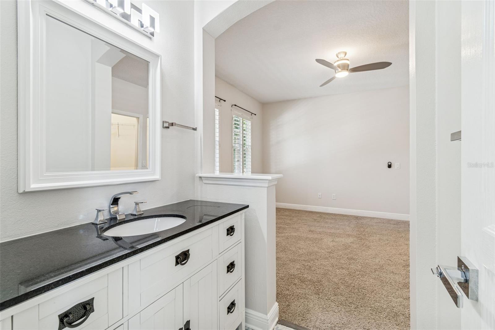 Jack and Jill bathroom