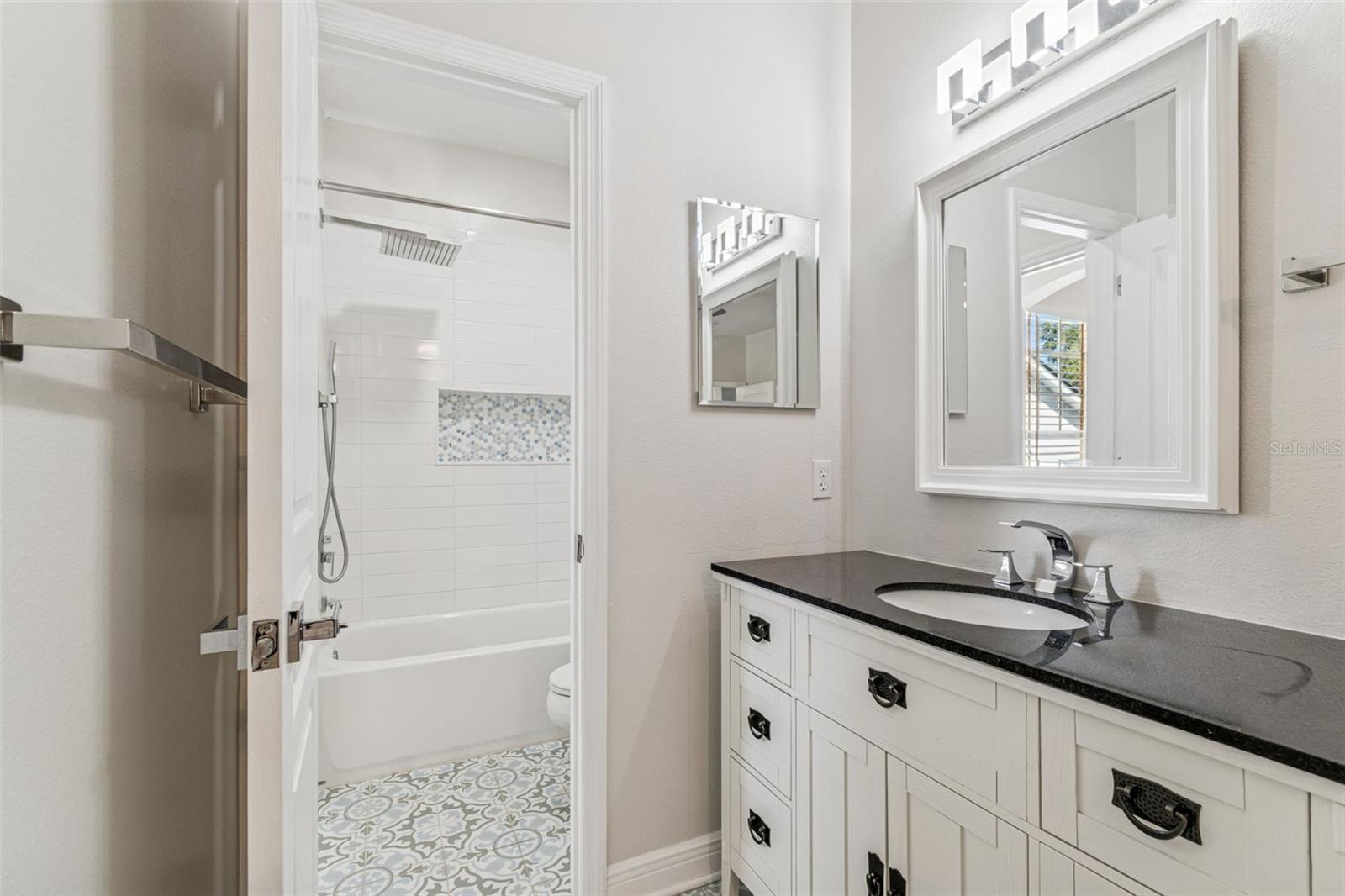 Jack and Jill bathroom