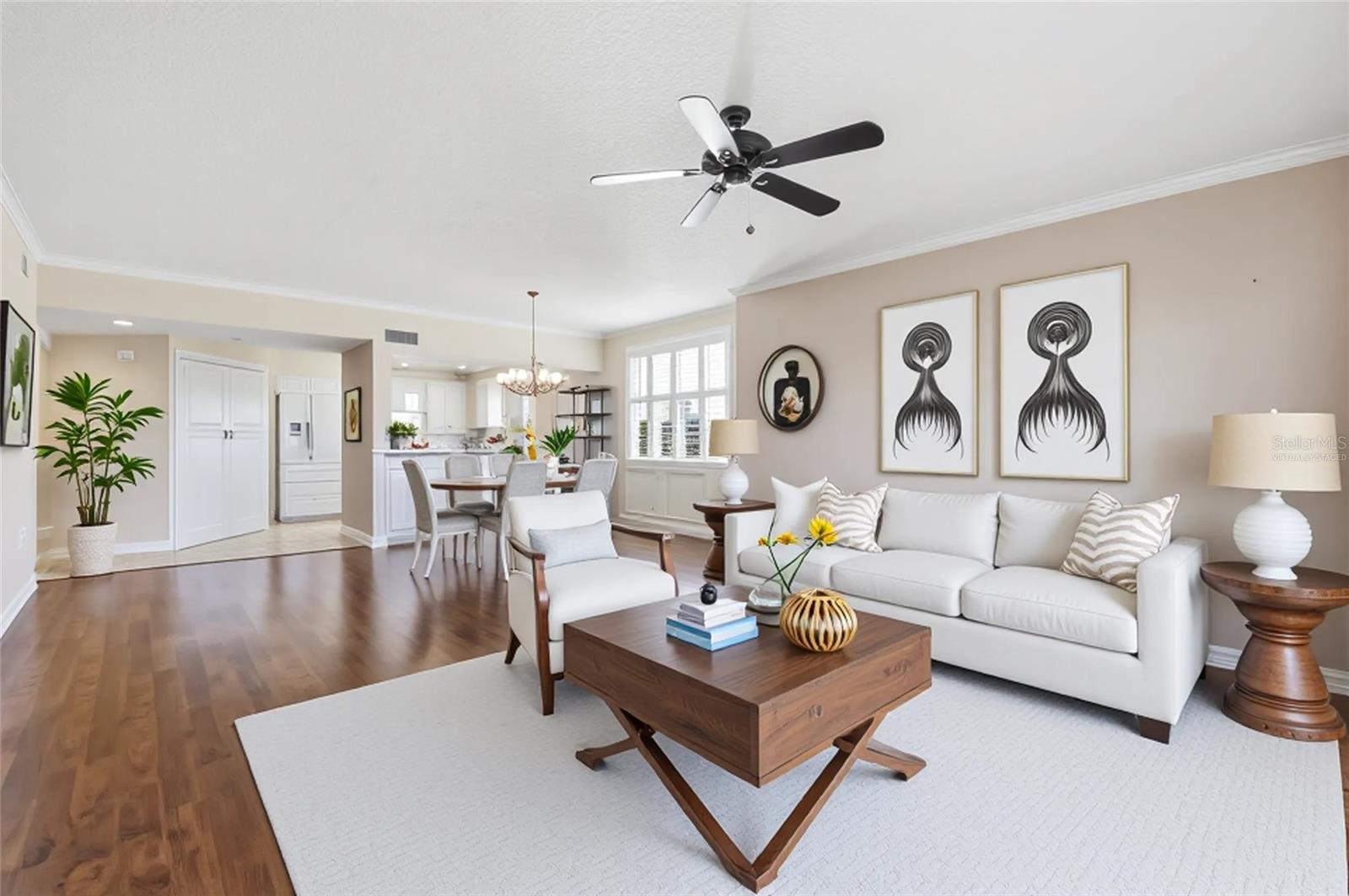 Entrance and storage to kitchen