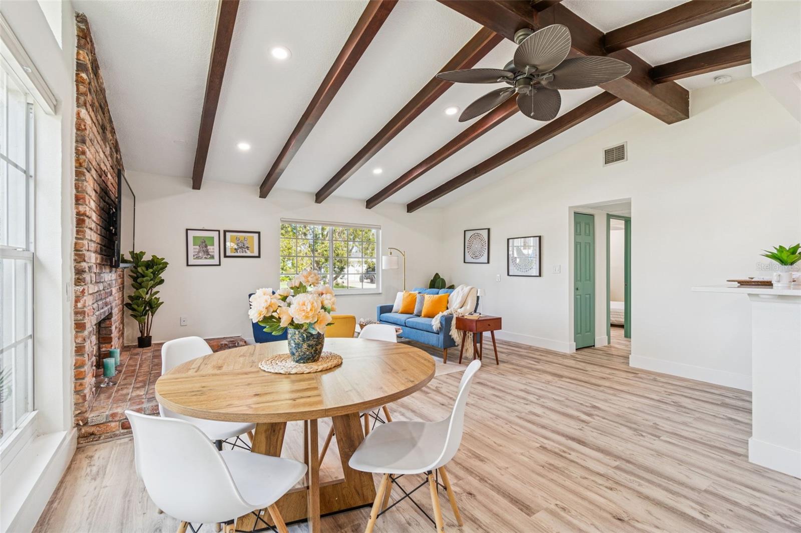 Spacious and filled with natural light