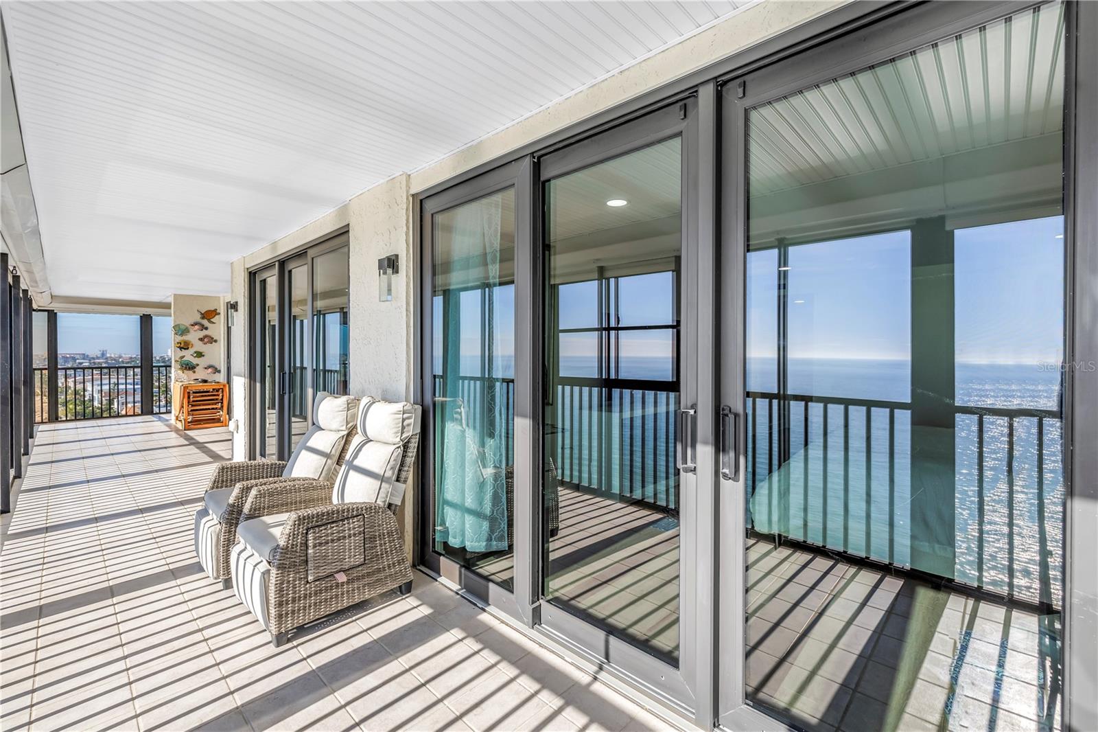 Relax and Entertain with Ease with Over 60 Feet of Balcony