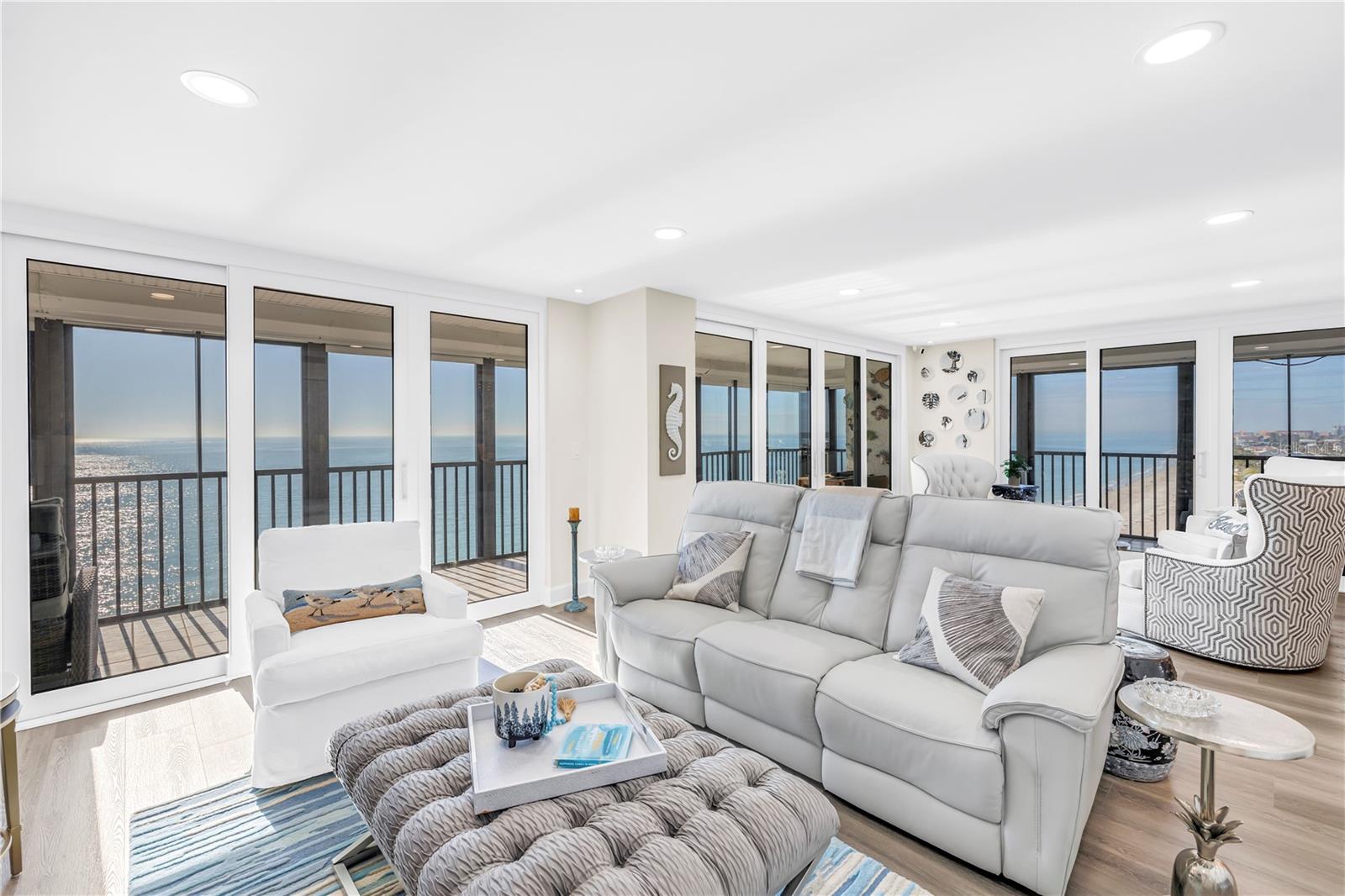 Entertain with the Gulf as Your Backdrop