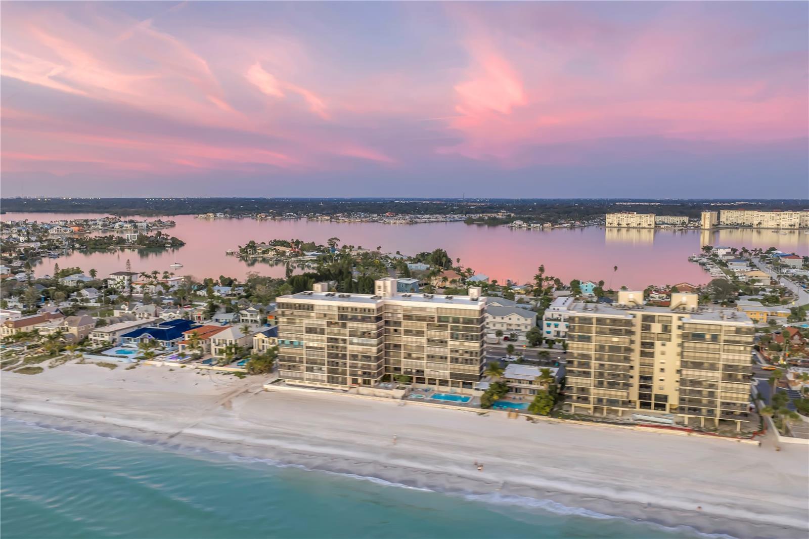 Pink skies, glassy water, and a view that feels almost too beautiful to be real