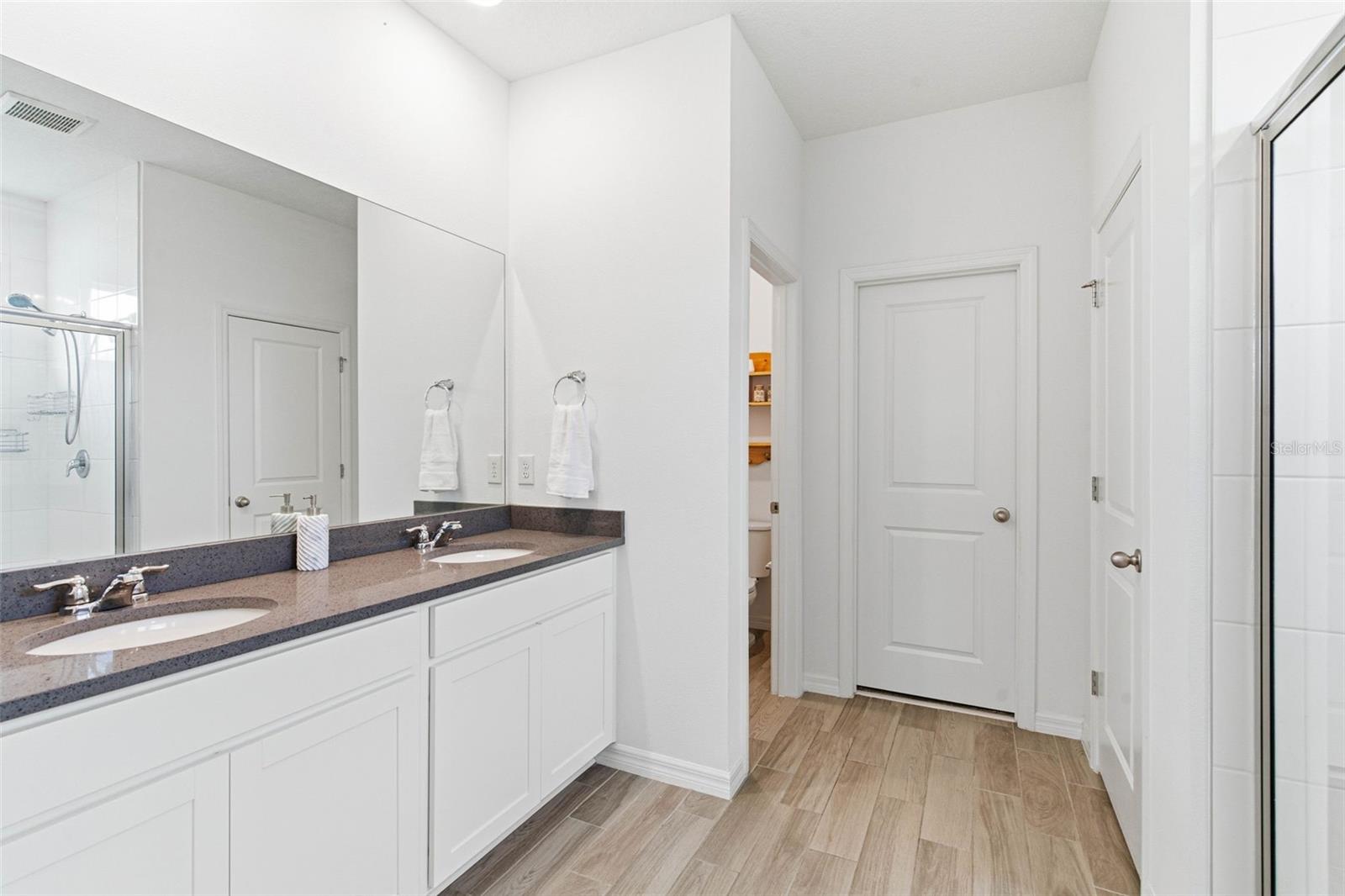 Primary Bathroom with large Walk-in-Closet