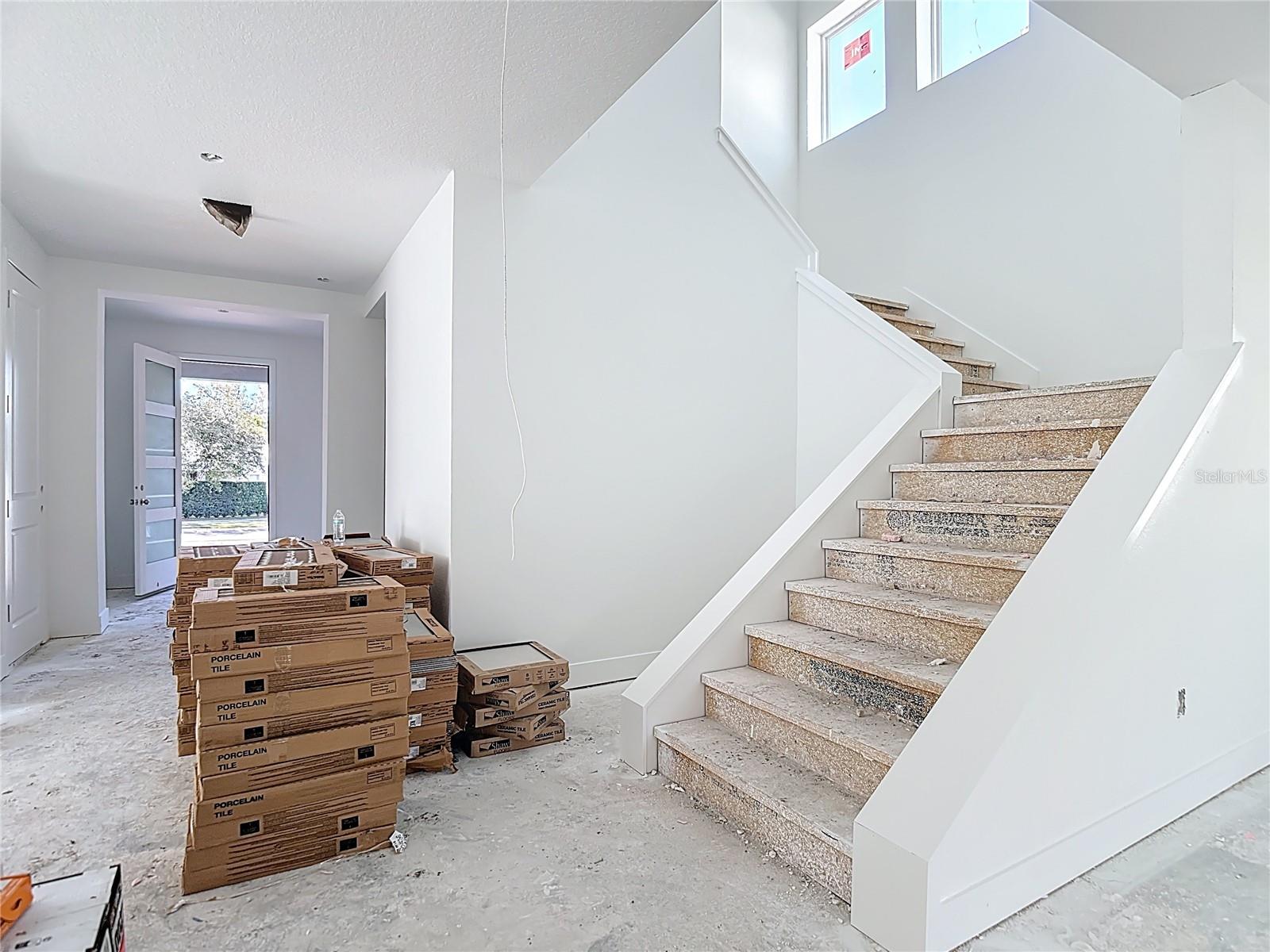 STAIRS TO SECOND FLOOR