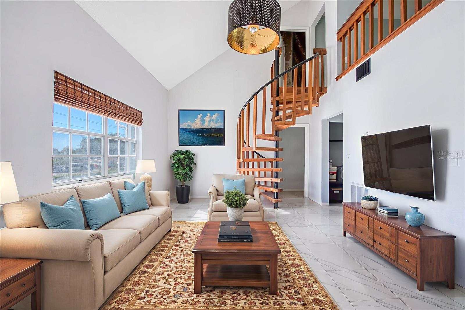 Virtually Staged - First Floor Main Living Area