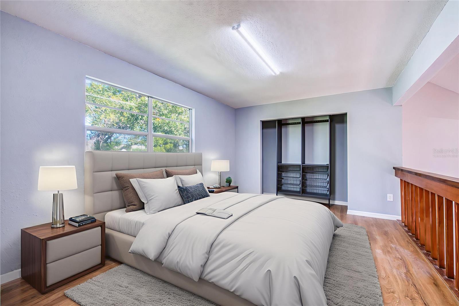 virtually Staged Loft