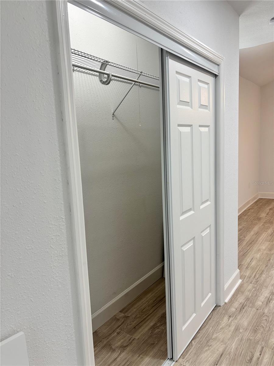 Closet bedroom