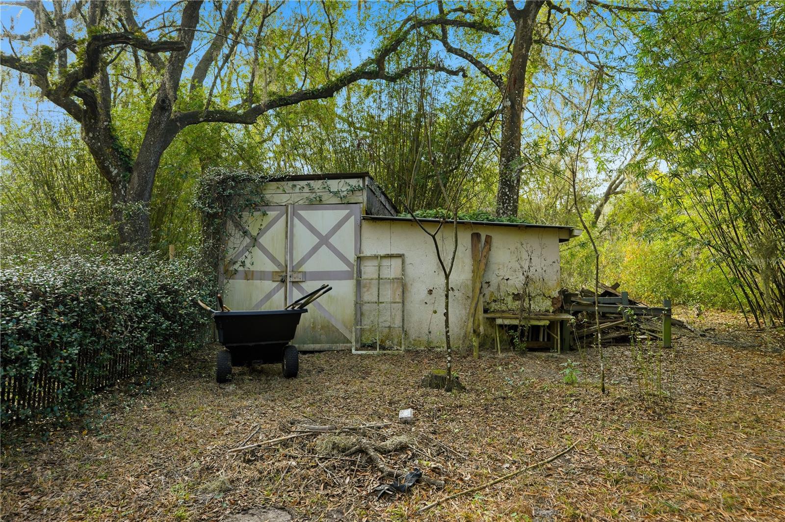 one of two shed/storage buildings on property