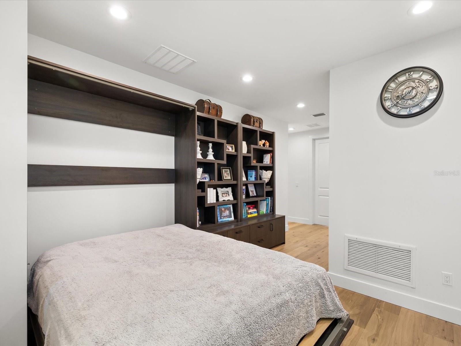 Murphy bed, upstairs hallway