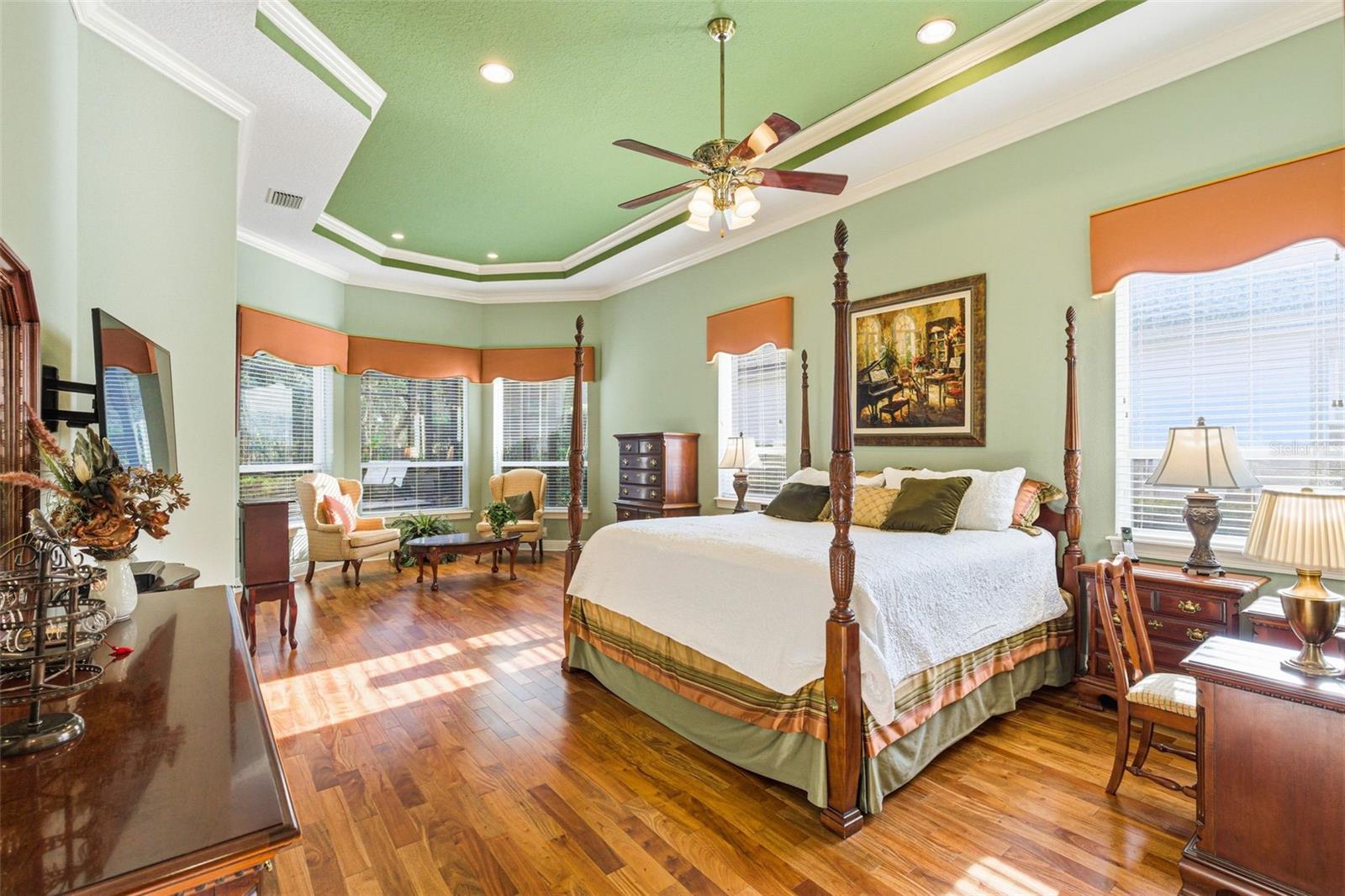 Primary bedroom with ensuite bath