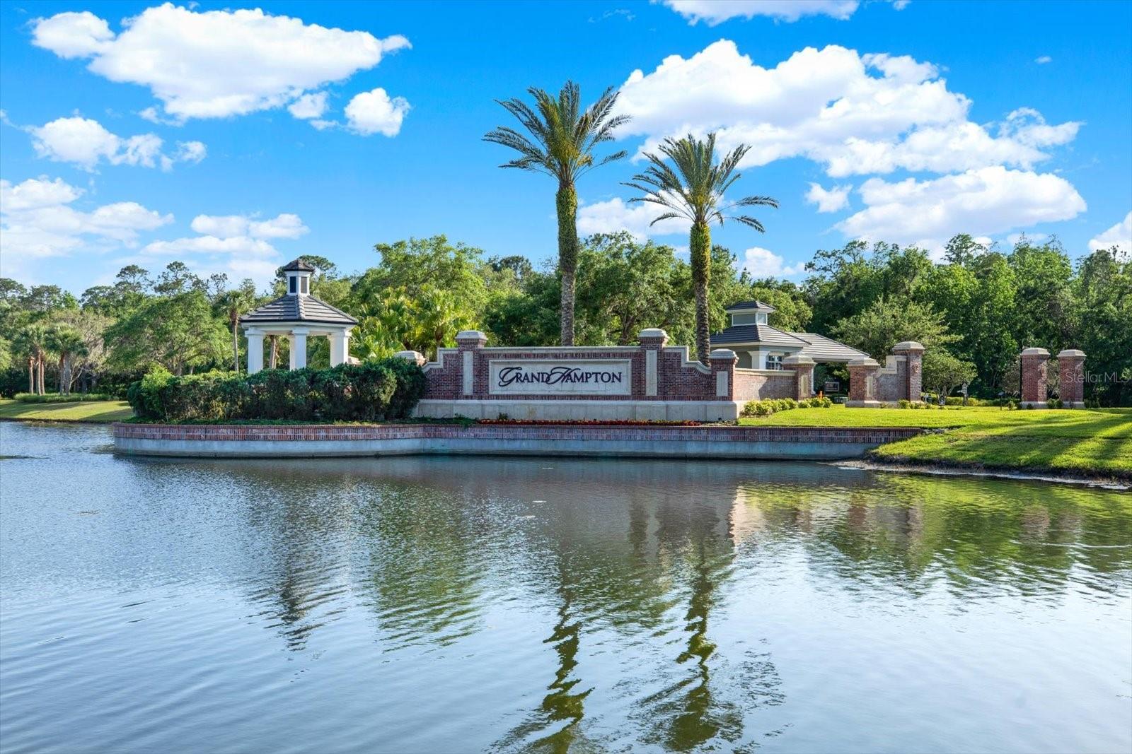 Entrance to Grand Hampton