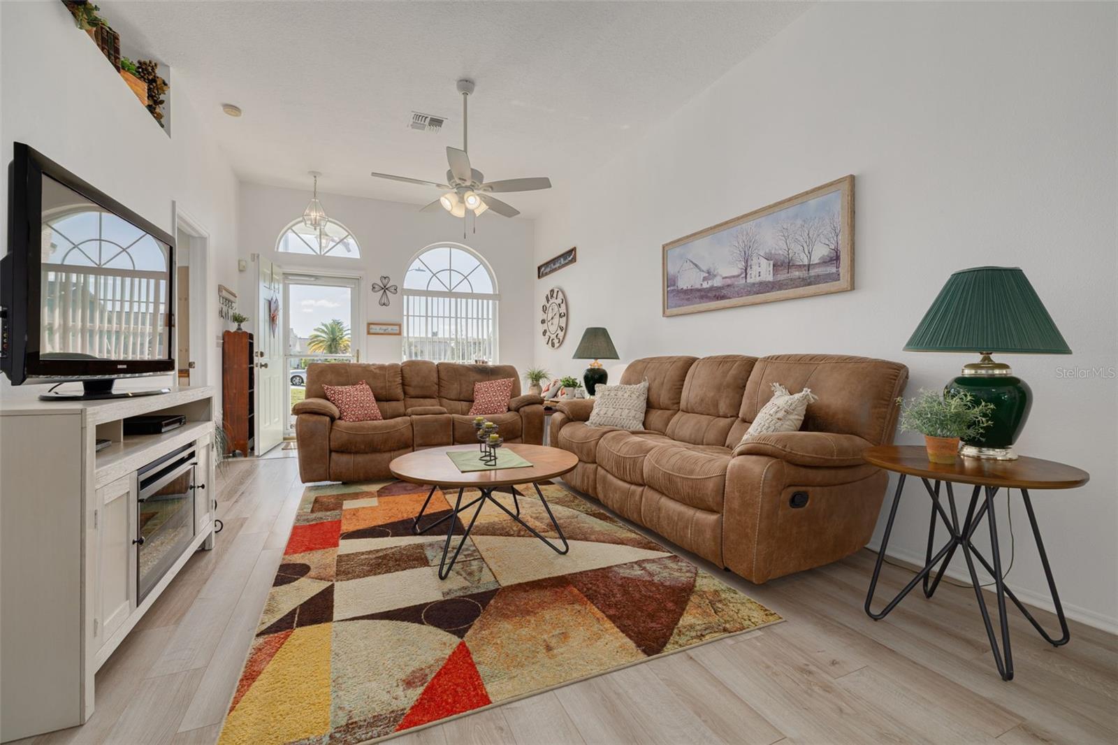 Living Room view from Dining area