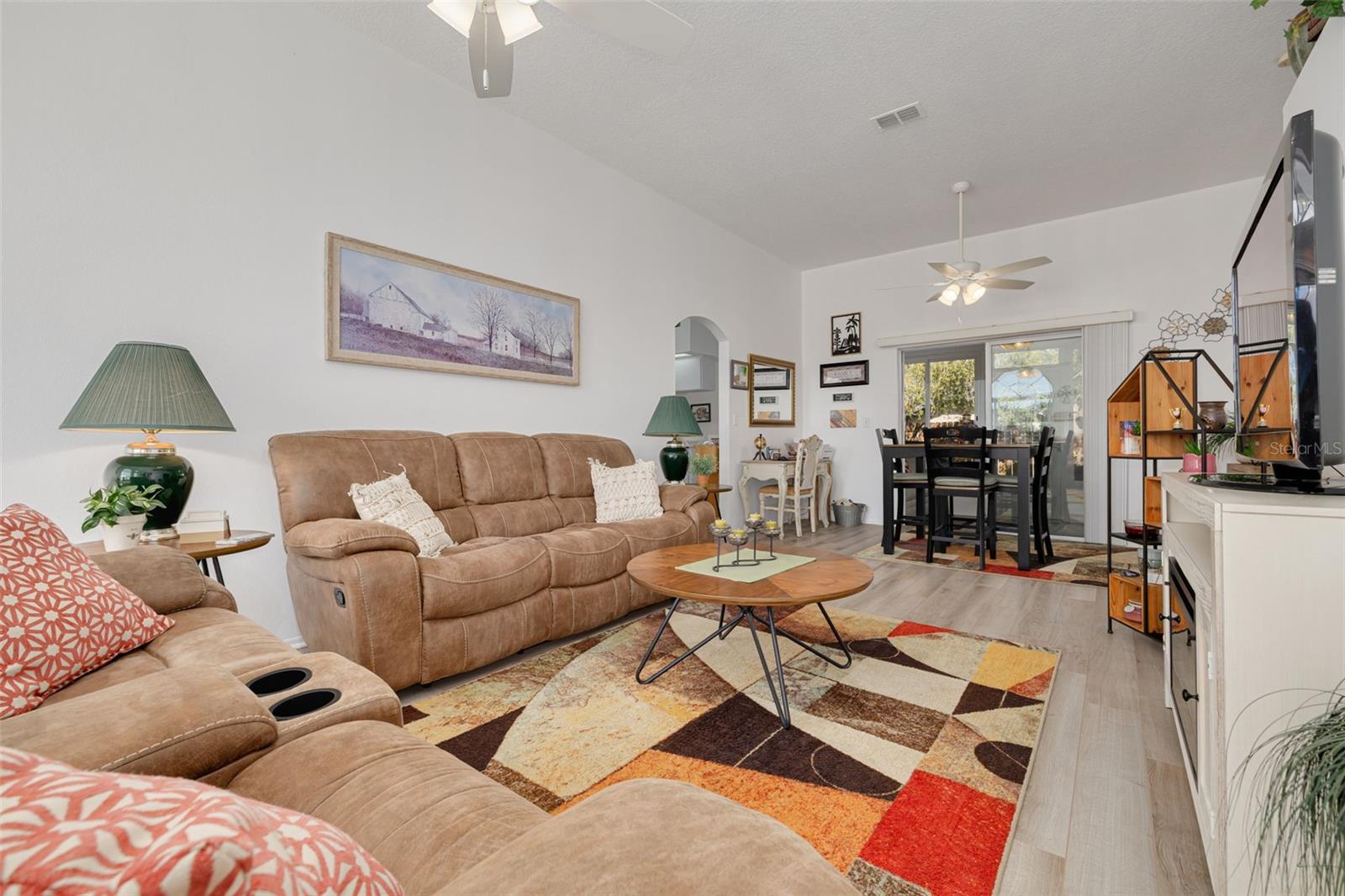 Living Dining area view from Front entrance