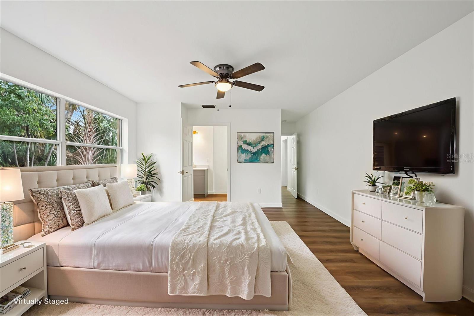Primary Suite - Virtually Staged