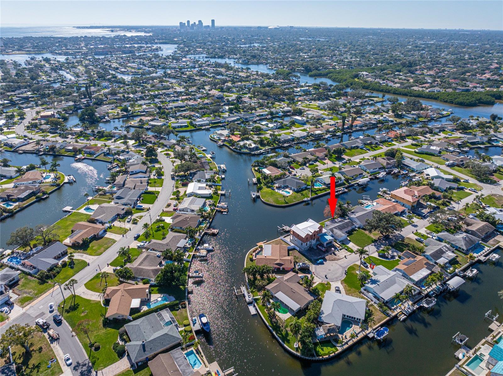 Downtown St Pete is a short boat ride away