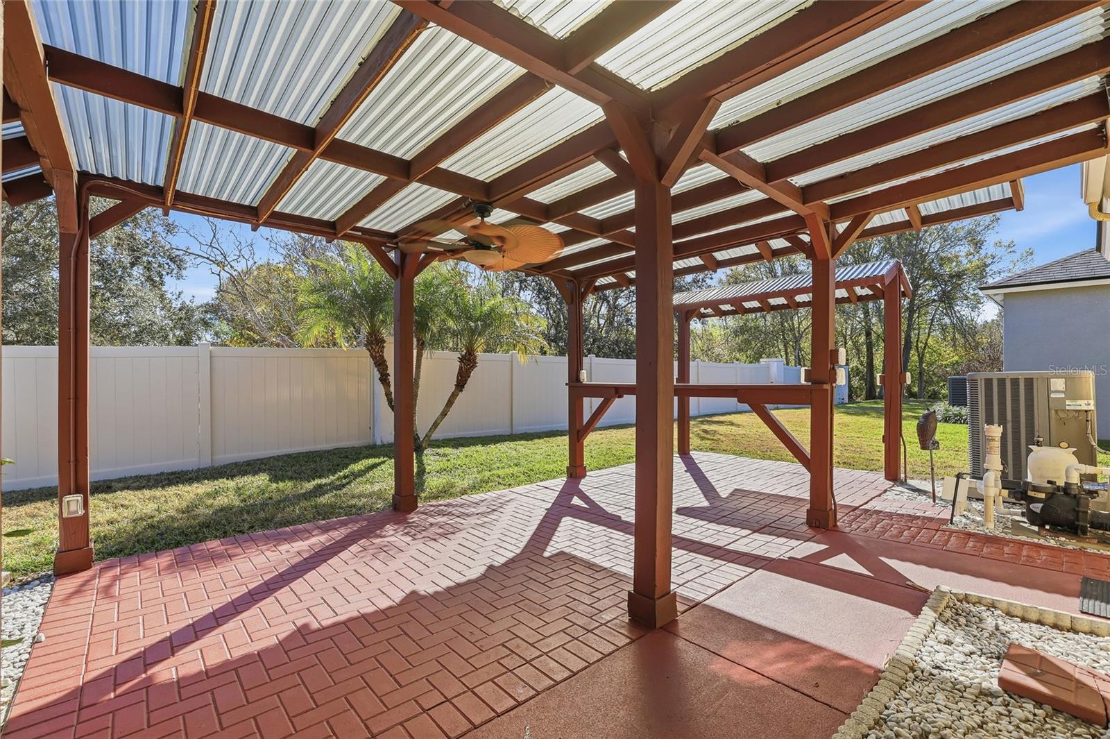 Gaezebo with plenty of space for your next party - plumbed for outdoor kitchen