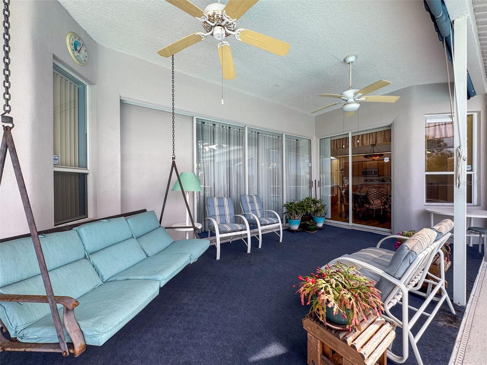 Slider from eat-in kitchen