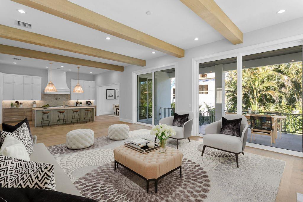 DRINK IN THE GREAT OUTDOORS.  Room has been virtually staged