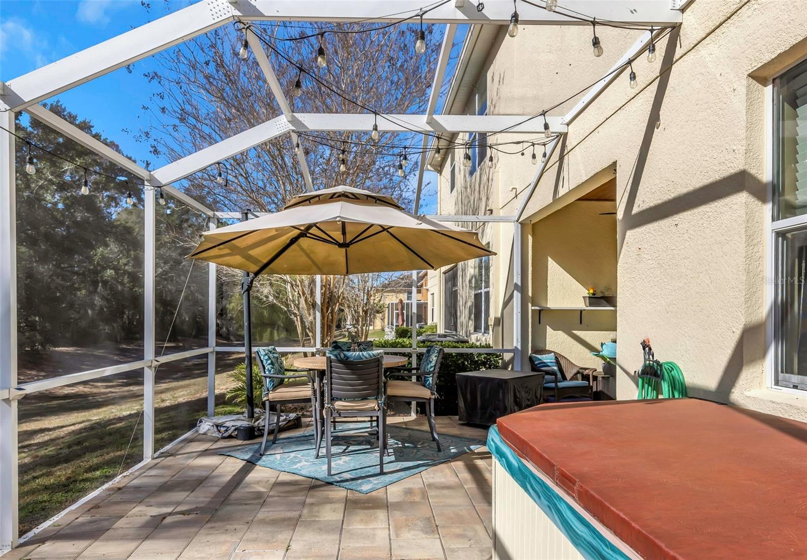 Rear Patio - Reverse View