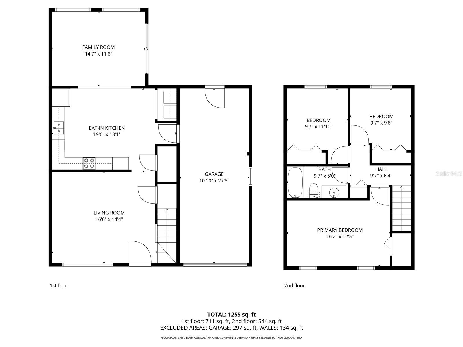 Floor plan - both levels