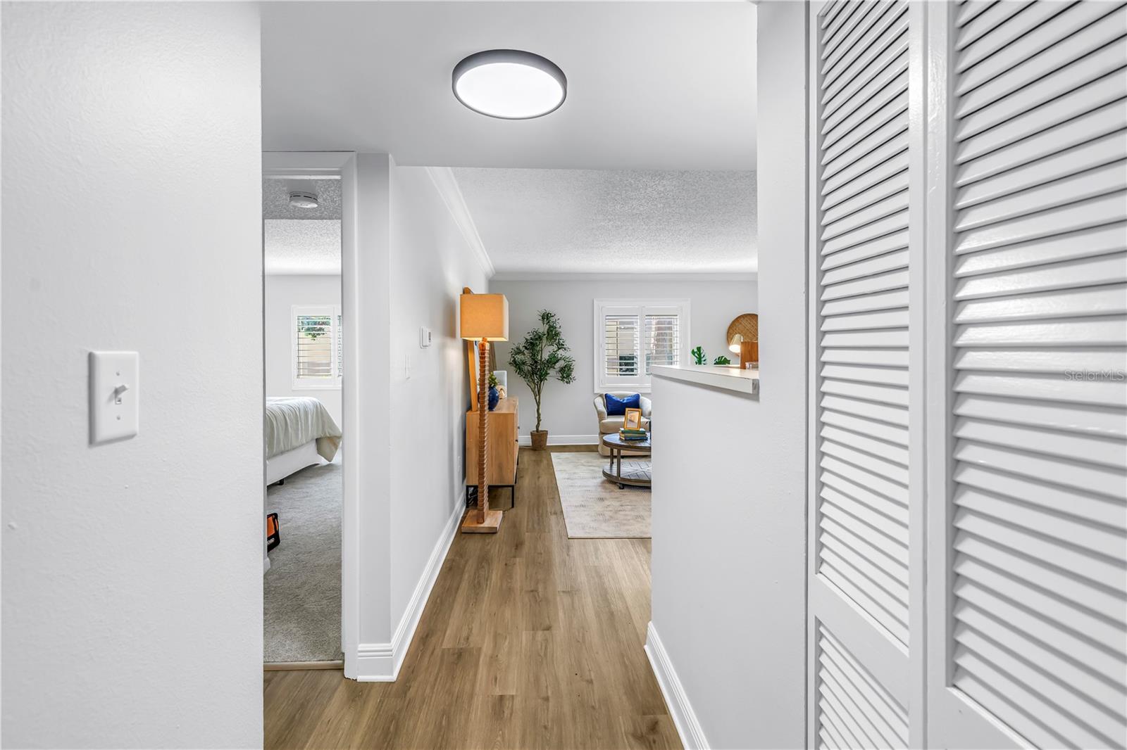 Foyer Entry into the Unit