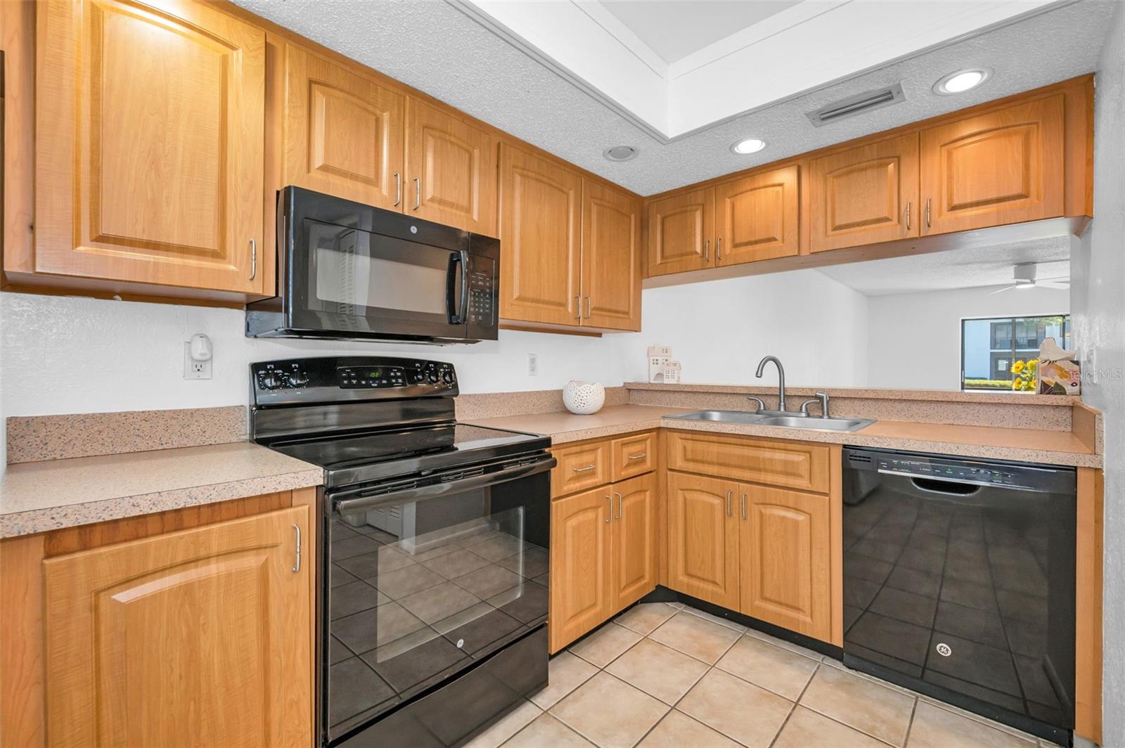 Warm, inviting kitchen
