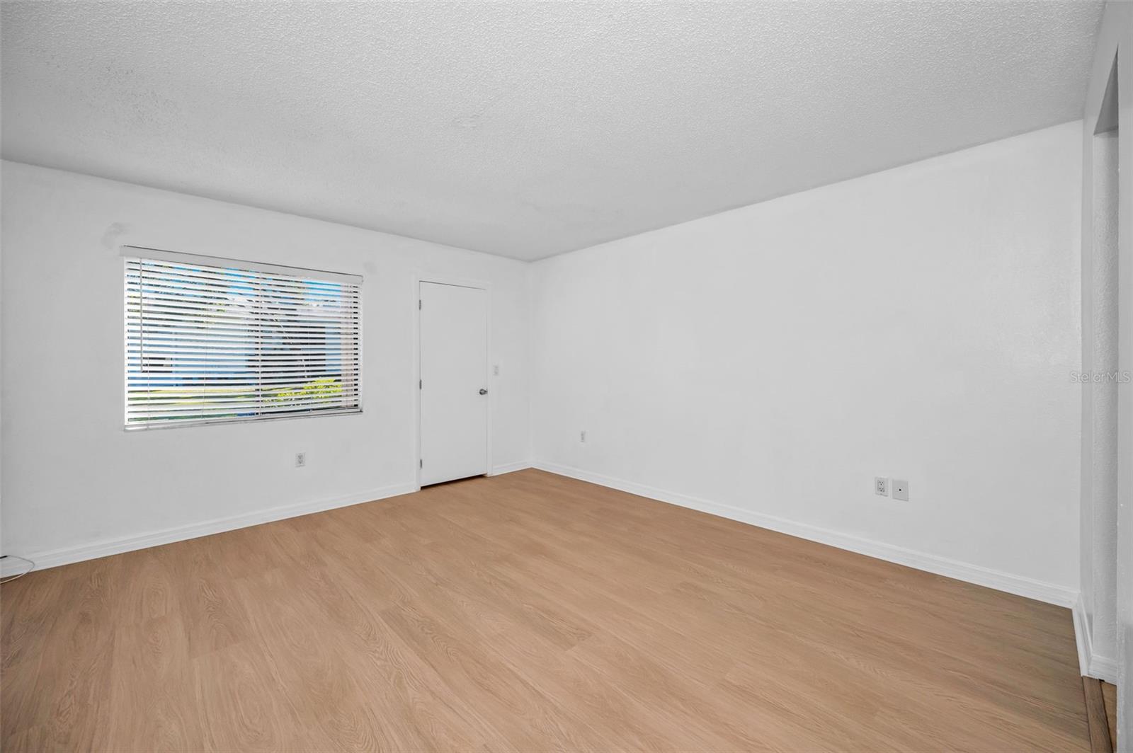 Primary bedroom with lots of space