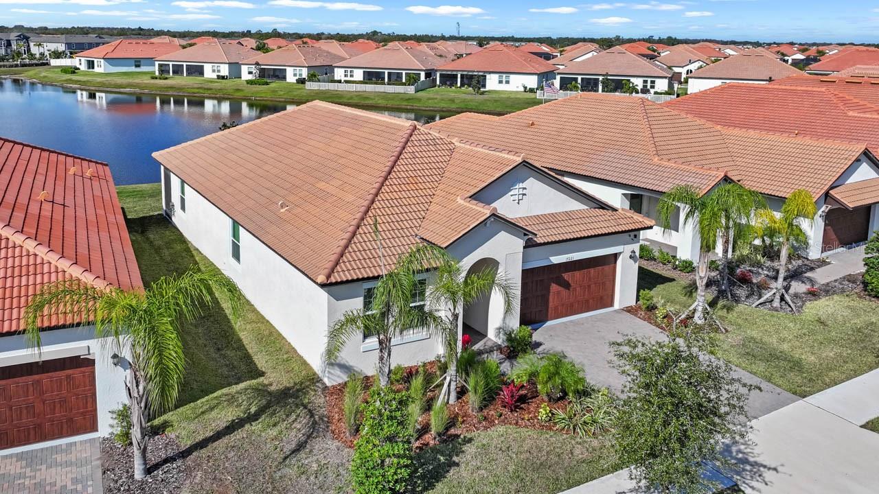 Aerial View Front of Home