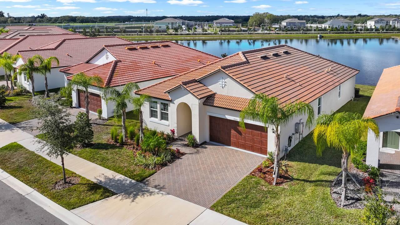 Aerial View Front of Home