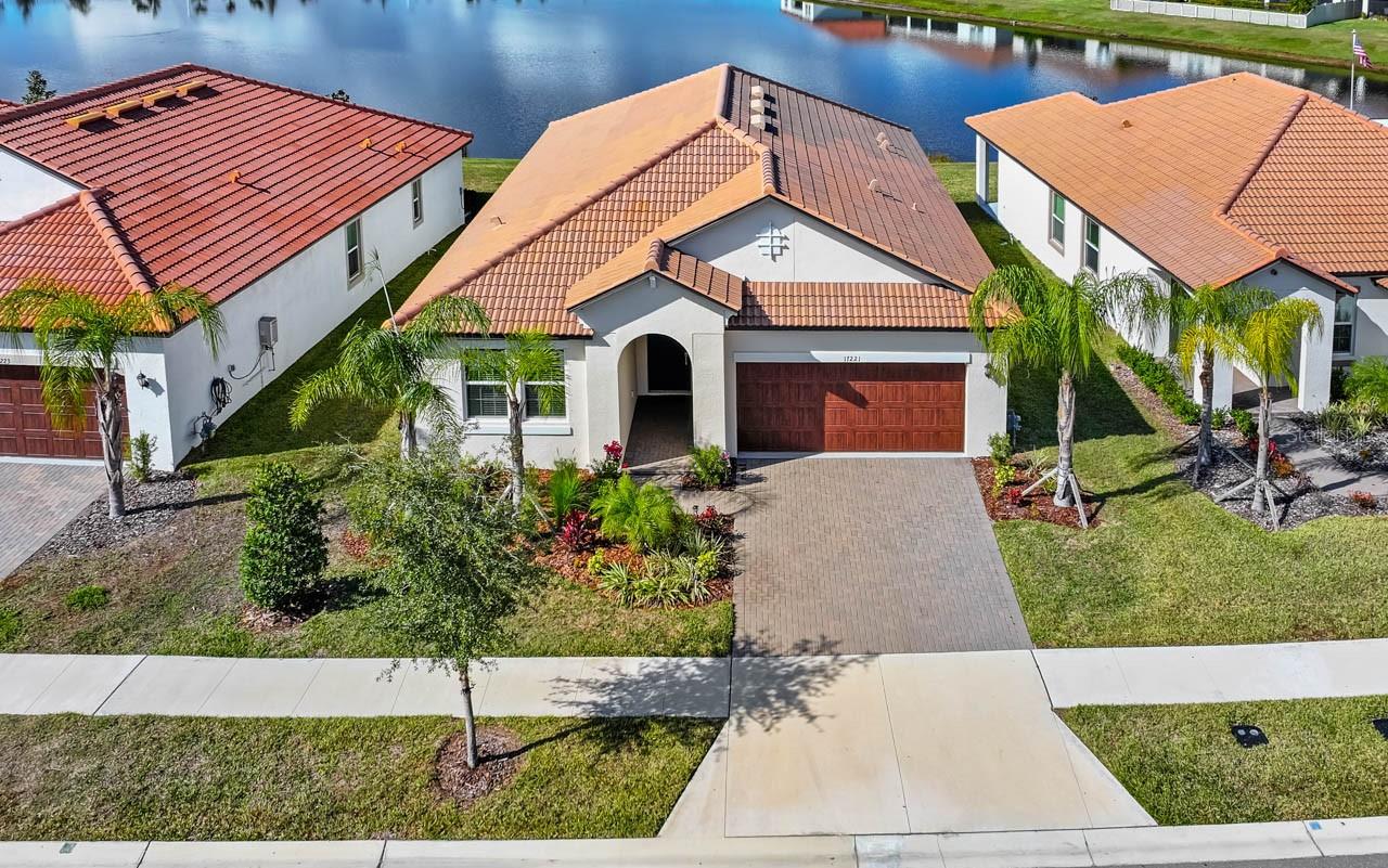 Aerial View Front of Home