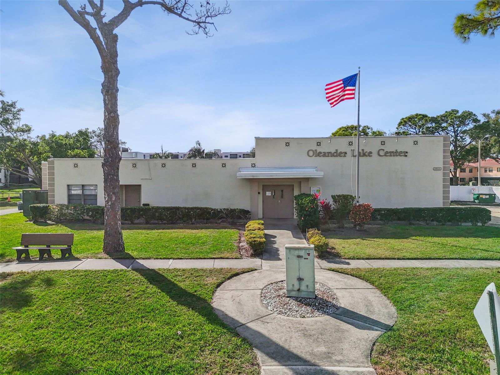 One of two club houses