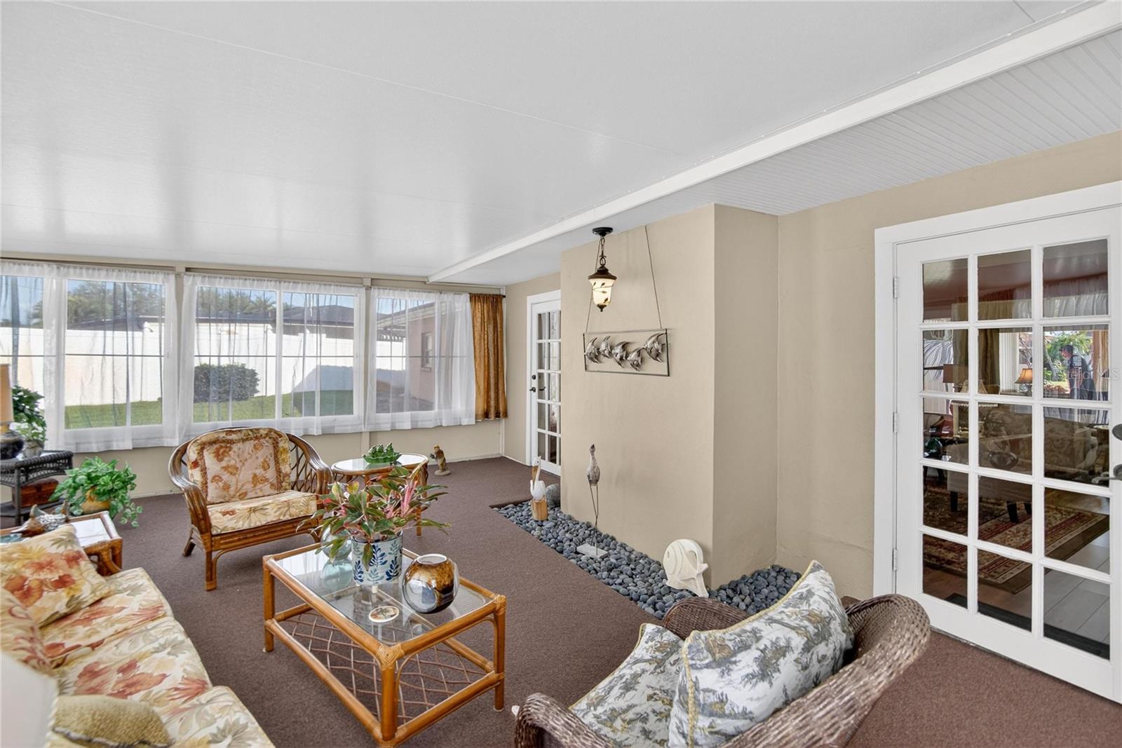 Florida Room #1, right off of the Family Room