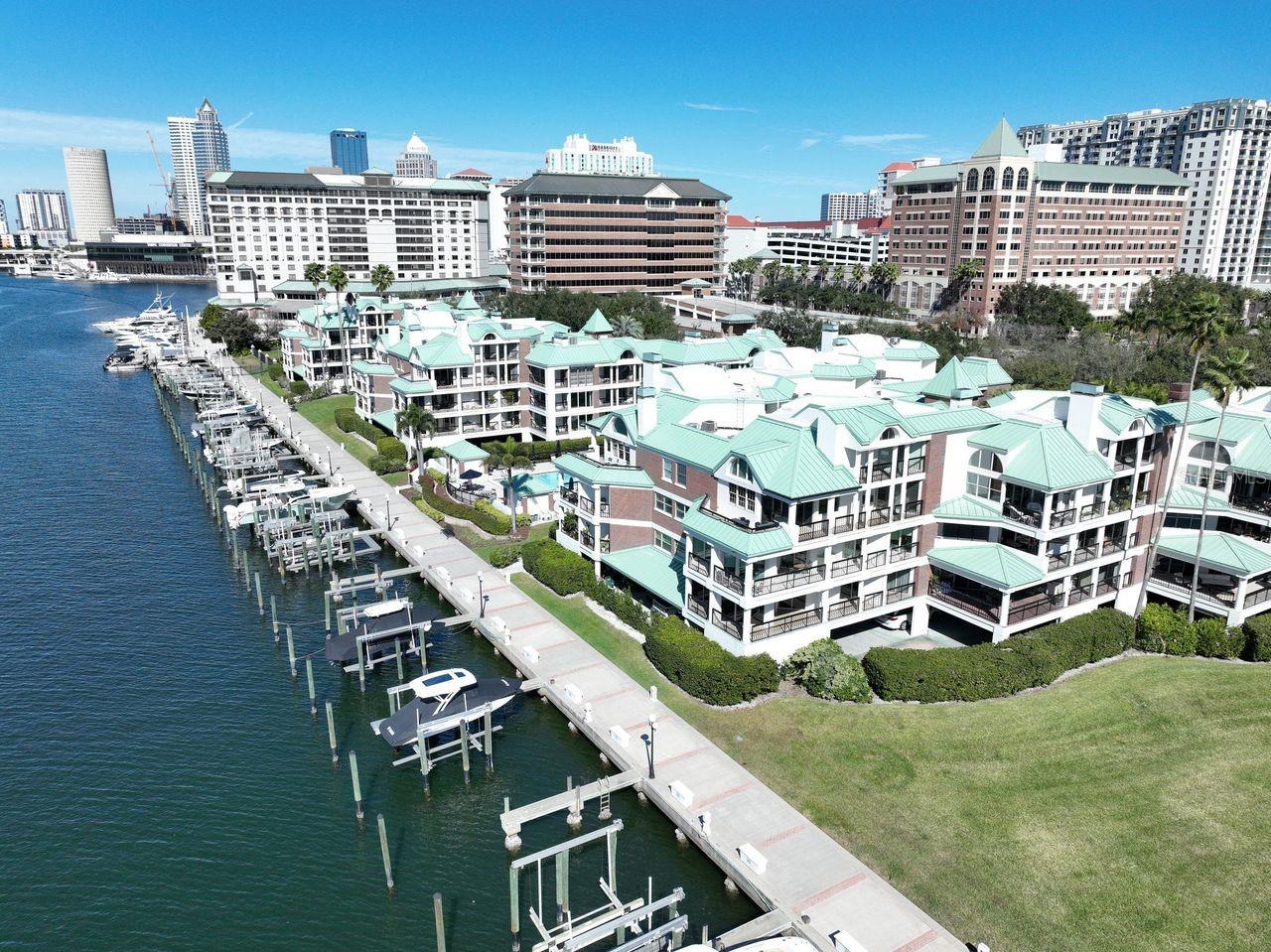 Aerial View Seddon Cove Channel