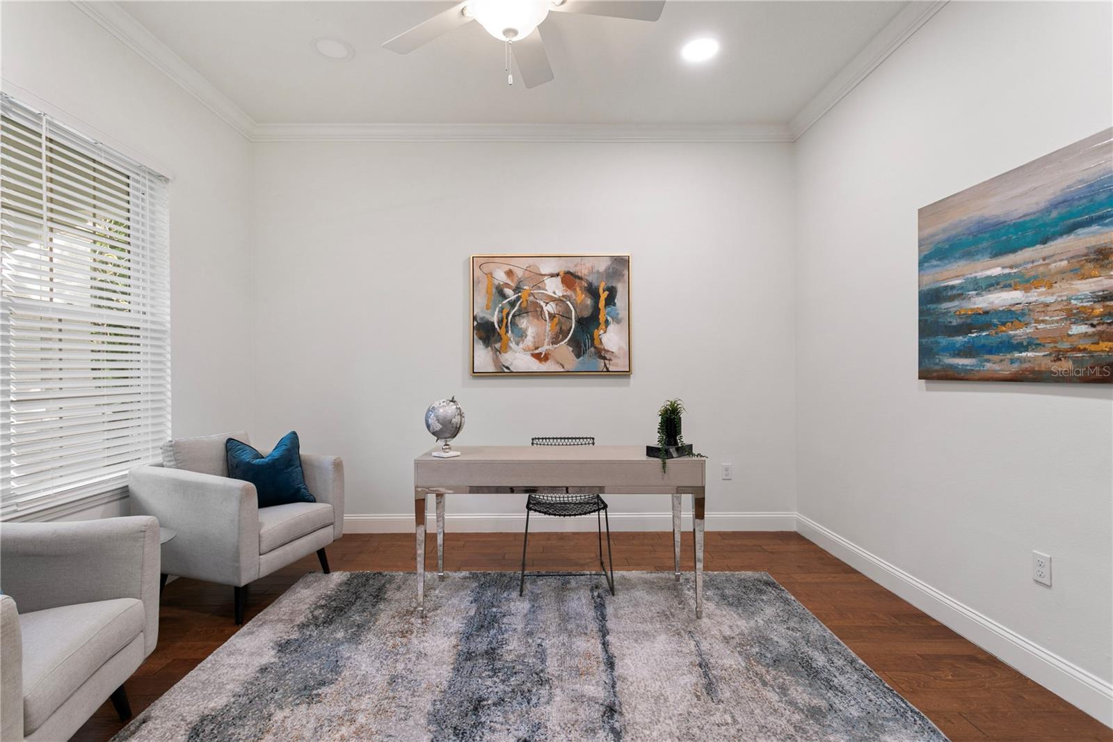 First floor flexible front room, perfect for an at home office