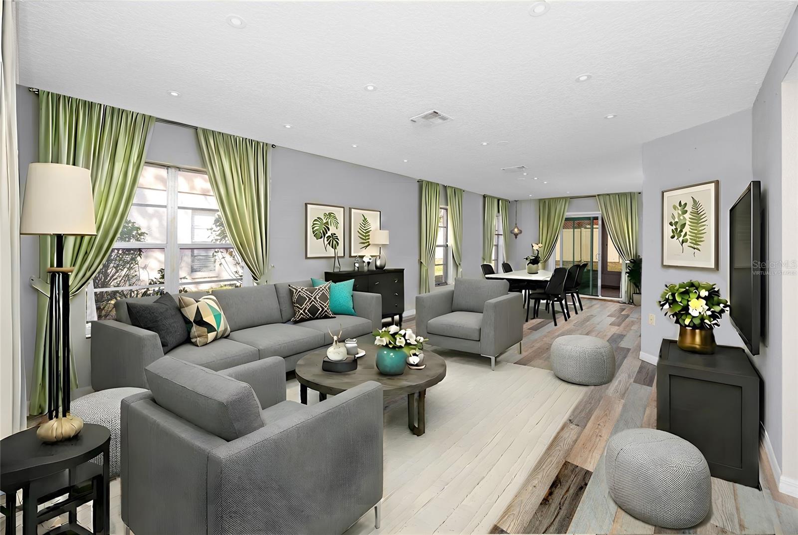 Virtually Staged LR & DR