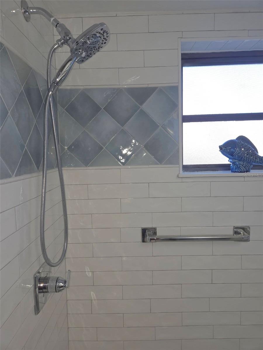 A close up of the special tile~