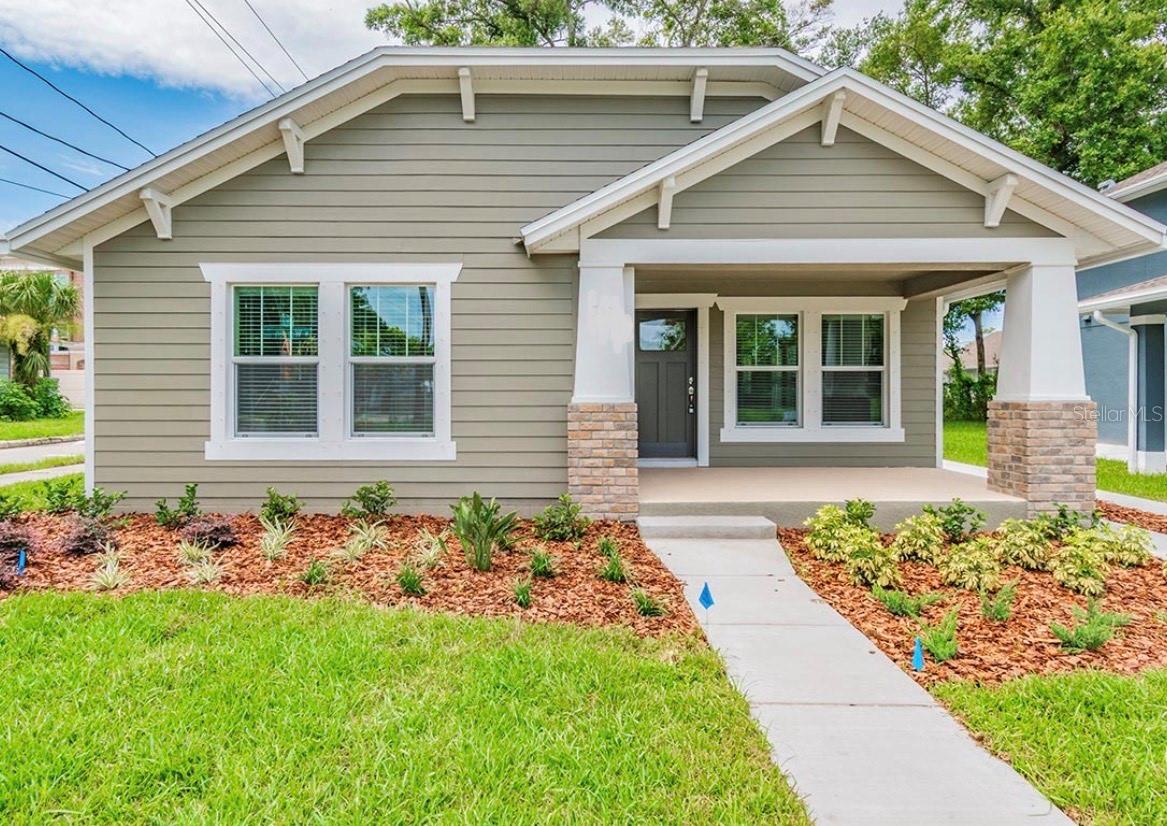 Elevation B built sample model